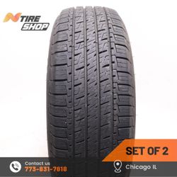 Pair of 2 Used  11/32    225/60R18  100H  Goodyear  Assurance MaxLife