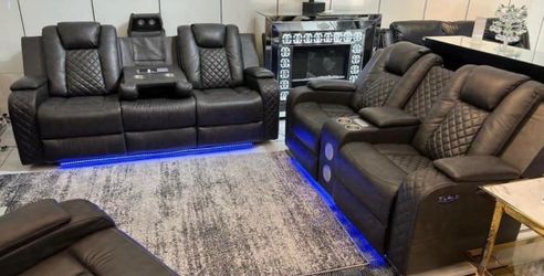 Sofá y loveseat