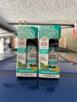 GuruNanda Oil Pulling Oral Rinse bundle $8