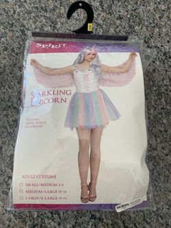 Sparkling Unicorn Costume- Never Used- Medium/Large