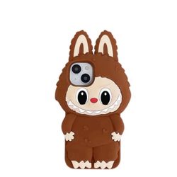 Cute Labubu Silicone iPhone Case 