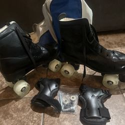 Light-up roller skates – like new condition Wheels glow when you skate