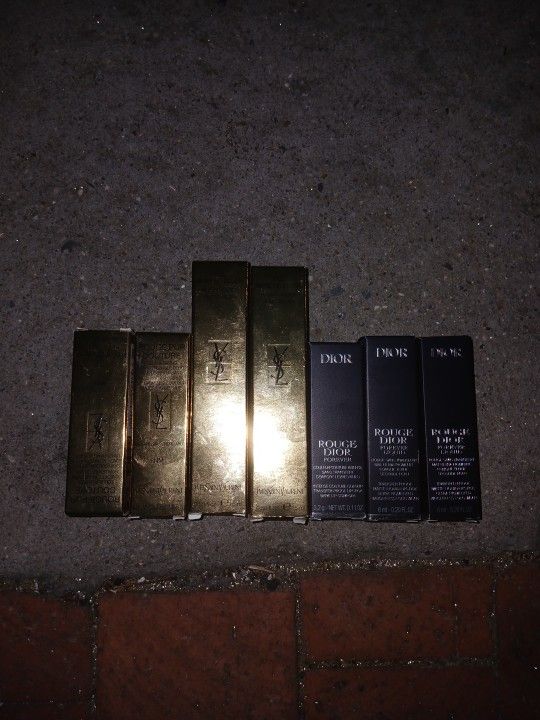 Official YsL And Christian Dior Lip Stick