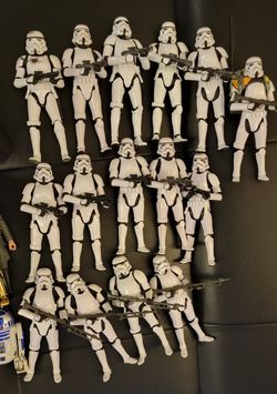 Star Wars Black Series Stormtrooper Lot