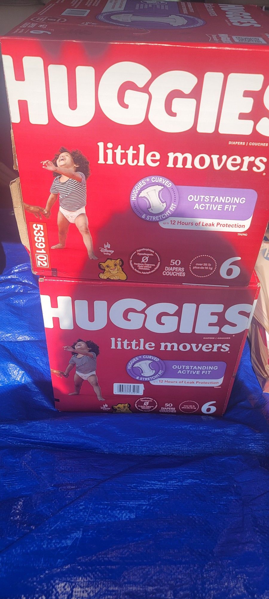 Huggies Bundle Sizes 6 40.00