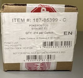 Paradox Rift Booster Box Case