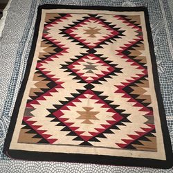 Eye Dazzler Navajo rug blanket