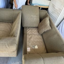 Couch With All Cushions And Pillows