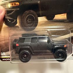 Hot Wheels Toyota FJ Cruiser Black Fast & Furious 25 Anniversary Edition