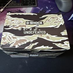 Undefeated x G-Shock