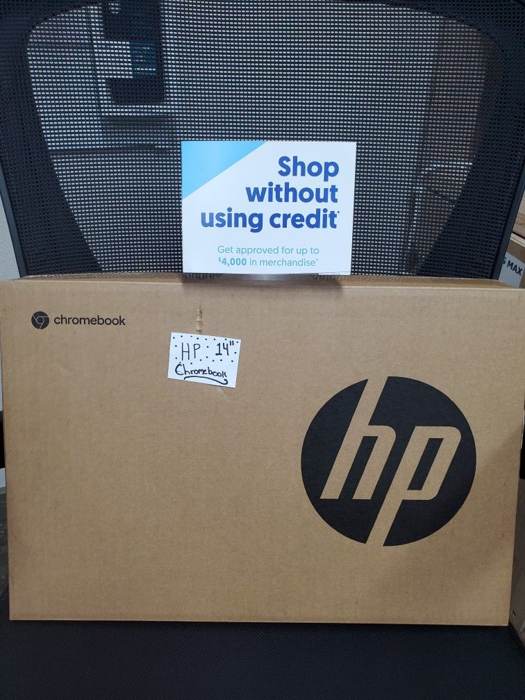 HP 14inch ChromeBook Laptop New - PAYMENTS PLAN AVAILABLE NO CREDIT NEEDED
