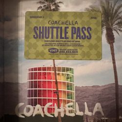 Coachella Shuttle Pass Wk2