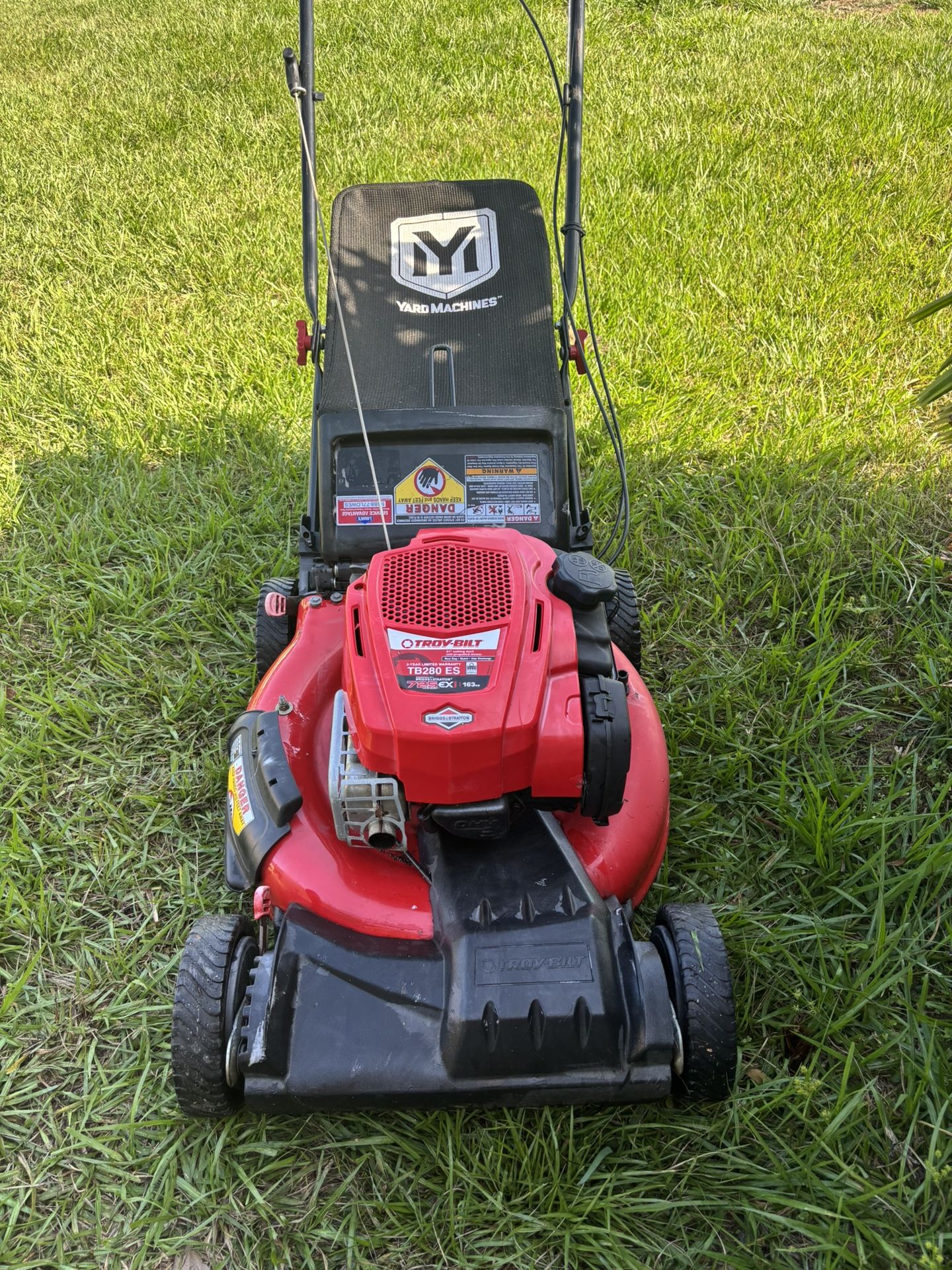 22" Troy-Bilt Self Propelled Lawn Mower