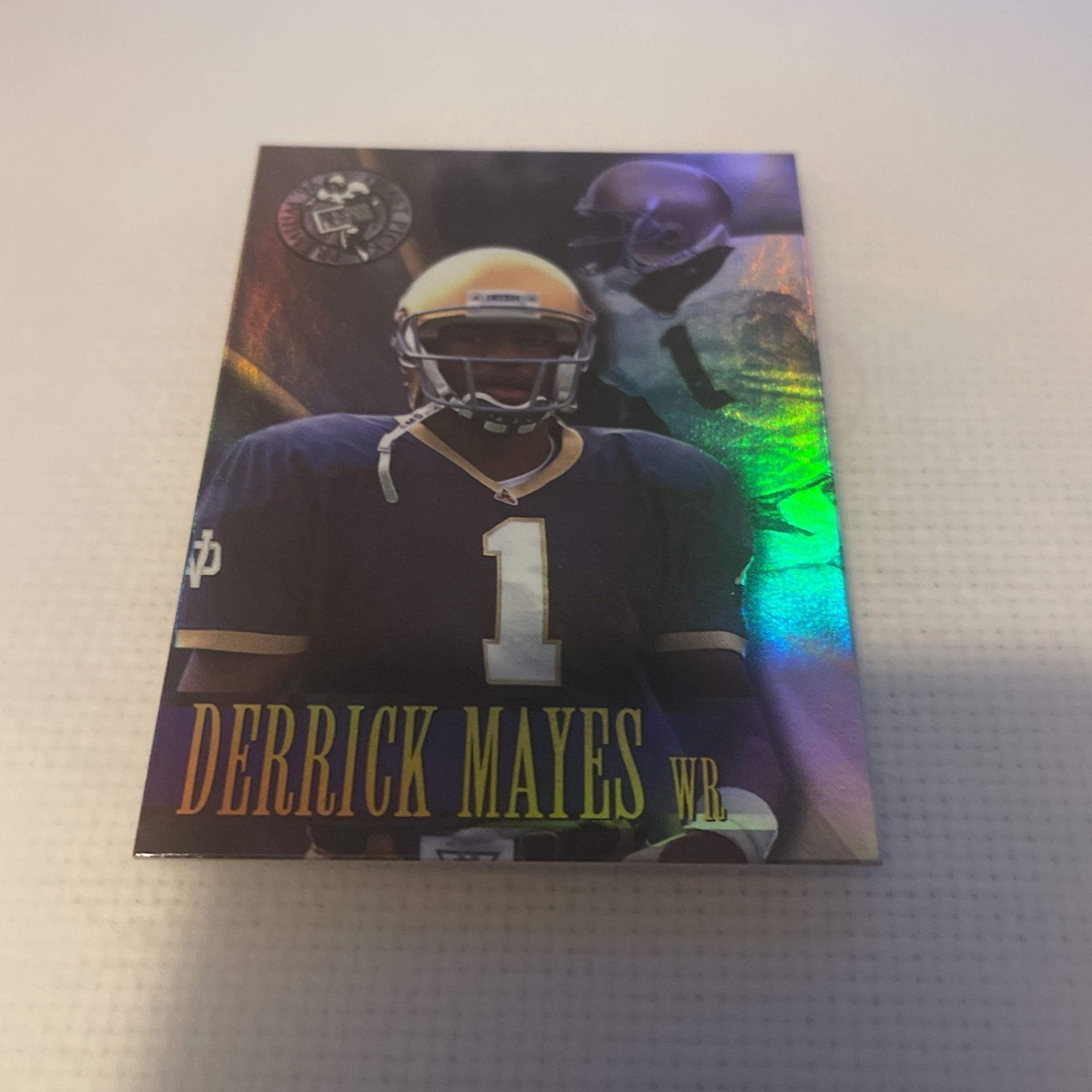 Football PressPass 1996 Derrick Mayes #50