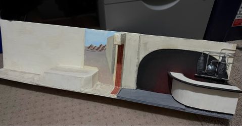 For free. Star Wars Diorama Cantina for 6 inch black series scale.