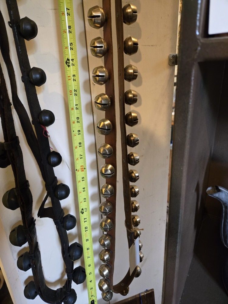 Antique Brass Sleigh Bells