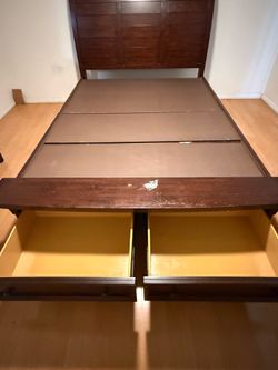 Queen bed frame