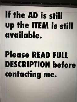 Supreme, shoes, and Lego for sale.