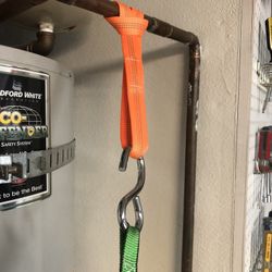 2- Studio Orange Choker Webbing - New