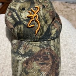 Browning Camouflage Hat Deer Logo Baseball Trucker Hunt Fish Woodland Camo Cap