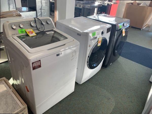 WASHERS LIQUIDATION SALE!!! SAMSUNG MAYTAG AND MORE L1