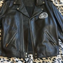 Leather Men’s Jacket  Hooters 20 Th Anniversary 