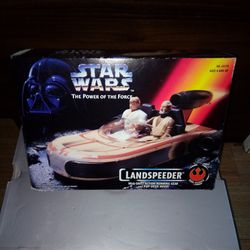 NEW Star Wars The Power of the Force Landspeeder 69770, Open Box , New Toy