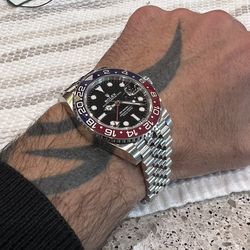 Rolex GMT Pepsi Year 2020 March 11 Dated