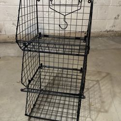 Hanging Wire Shelf Rack