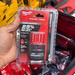 Milwaukee M12 High Output Battery 