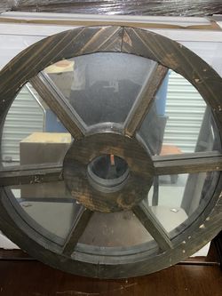 Wood Mirror Wall Decor