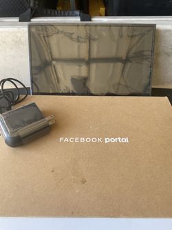Facebook Portal Alexa Portal Camera 10 Inch Touch Screen Portal Facebook MAKE AN OFFER!