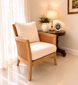 Designer Cane Chair -Delivery Avaipable