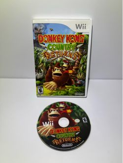 Donkey Kong Country returns Nintendo Wii, Disc only - Tested / working
