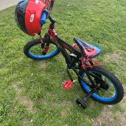 Bicicleta Nueva Para Niño  Nueva Con Su Casco  $80  Solo Marque Si Le Interesa 