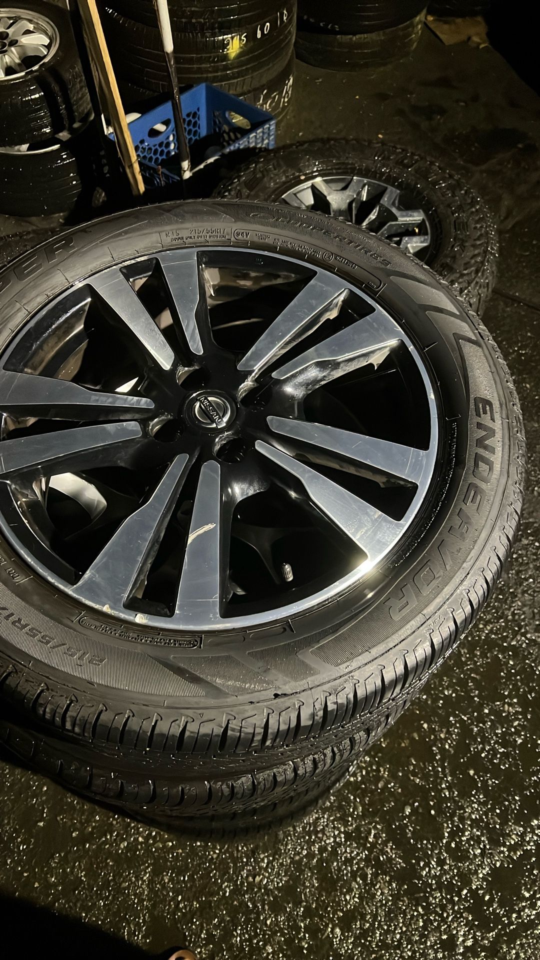 Wheels For Nissan Kicks 17 Tires 215/55/17 