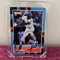 AUTOGRAPHED 1988 Donruss Bo Jackson #220 Kansas City Royals #220 Bold Autograph