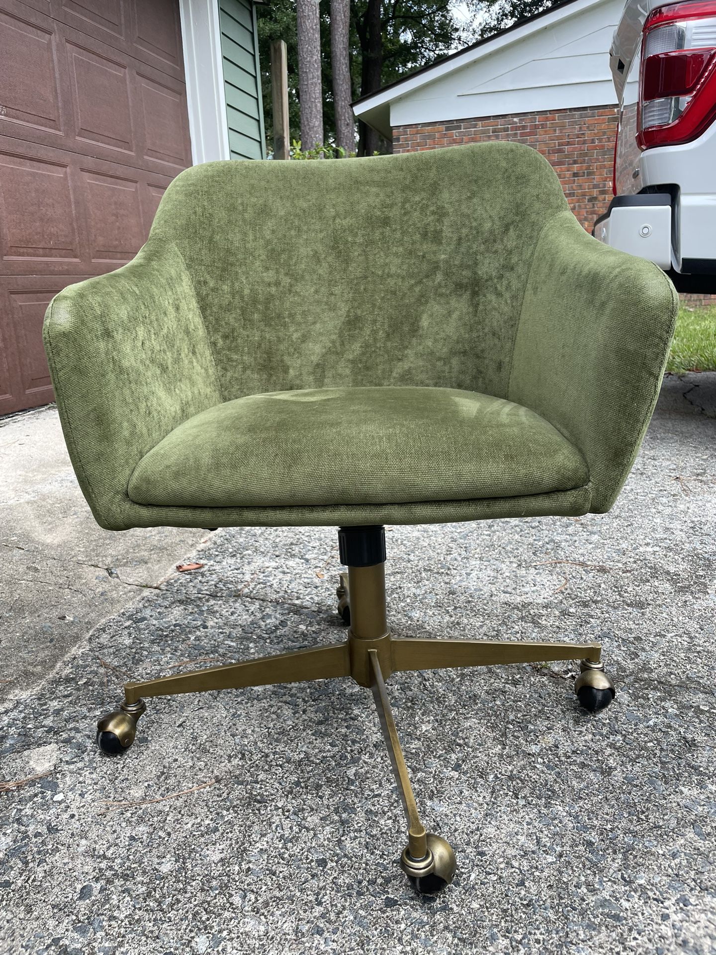 Zarek Mid Century Upholstered Desk/Office Chair