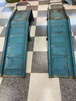 Steel car ramps