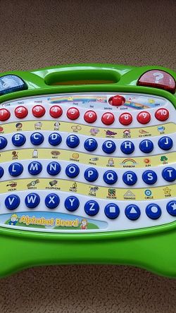 Kids Learning Alphabet Board