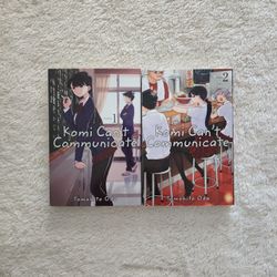 Komi Can't Communicate, Vol. 1&2 Paperback - Manga