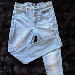 Express Light Wash Skinny Jeans