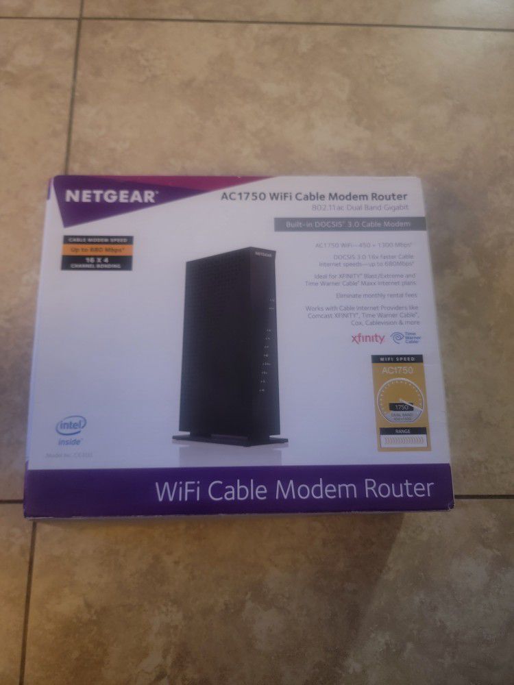 Netgear C6300 Wifi Cable Modem Router