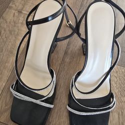 Rhinestone heels
