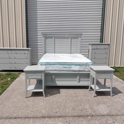 Mint Queen Complete Bedroom Set 