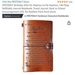 PRSTENLY Birthday Gifts for Nephew to My Nephew, 