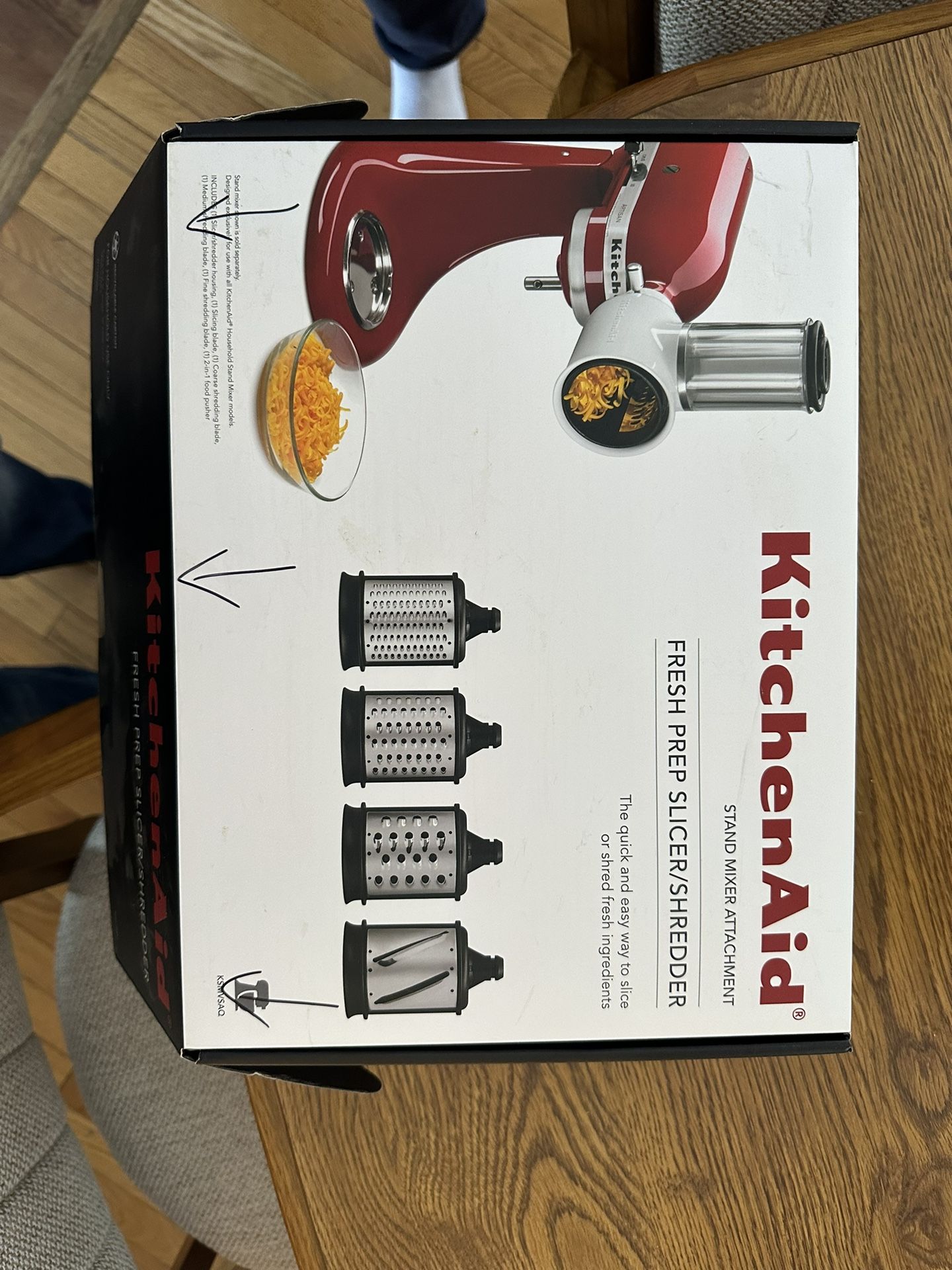 Kitchenaid Stand Mixer, Attachment, Fresh Prep, Slicer, And Shredder