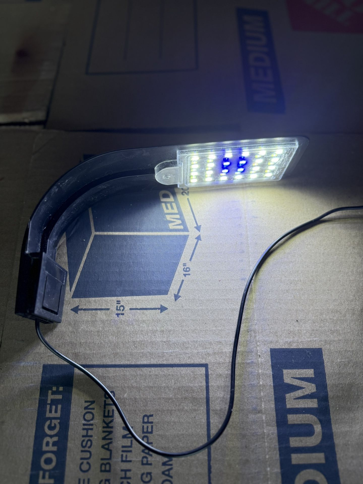 Light for Rimless Fish Tank Aquarium 