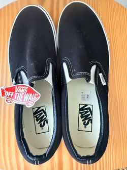 Black Vans Slip-ons Size 10.5