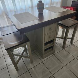 5 Piece Counter Height Dining Table 